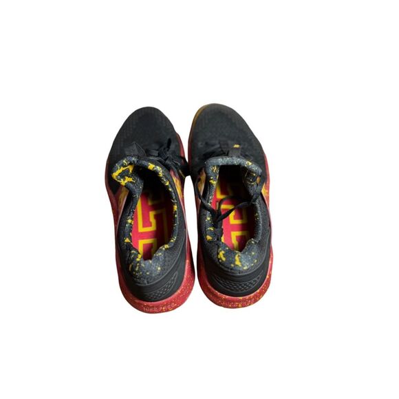 Nike USC Free run Black Red Yellow Speckled Training Shoe size 11.5 main image 4